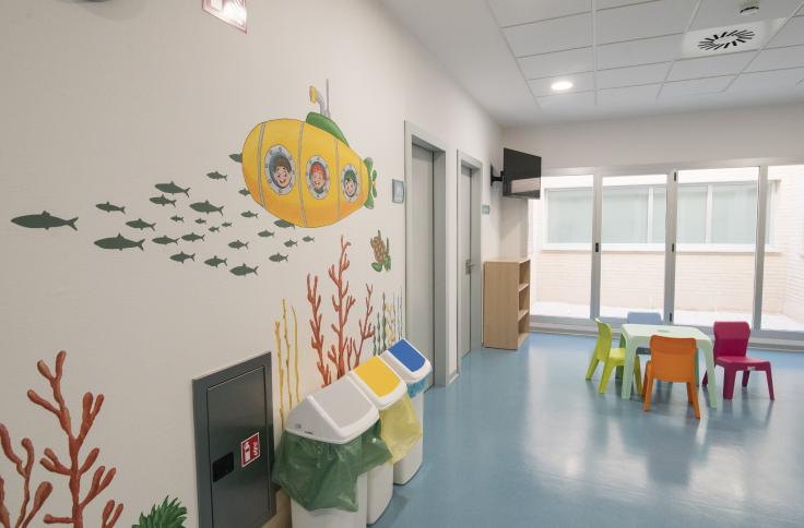 Imágenes de las nuevas urgencias del Hospital San Jorge ya en funcionamiento. Foto GA