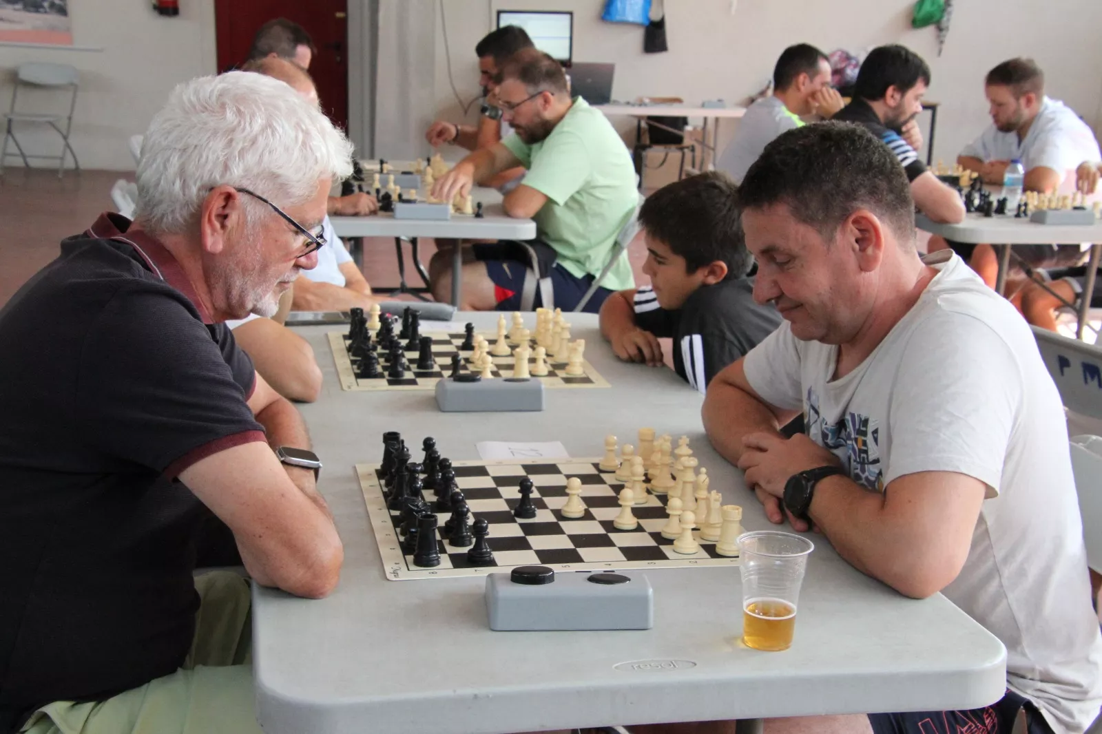 I Torneo de Ajedrez de Pallaruelo de Monegros. Foto: Carlos Neofato