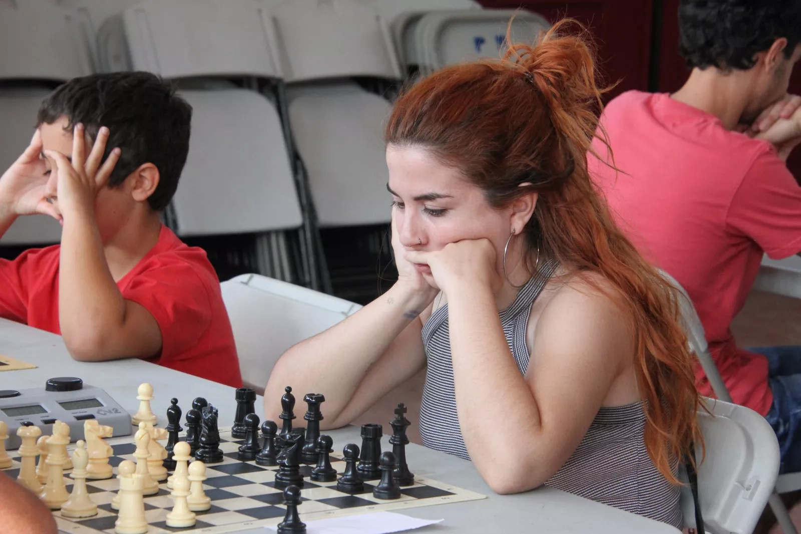 I Torneo de Ajedrez de Pallaruelo de Monegros. Foto: Carlos Neofato