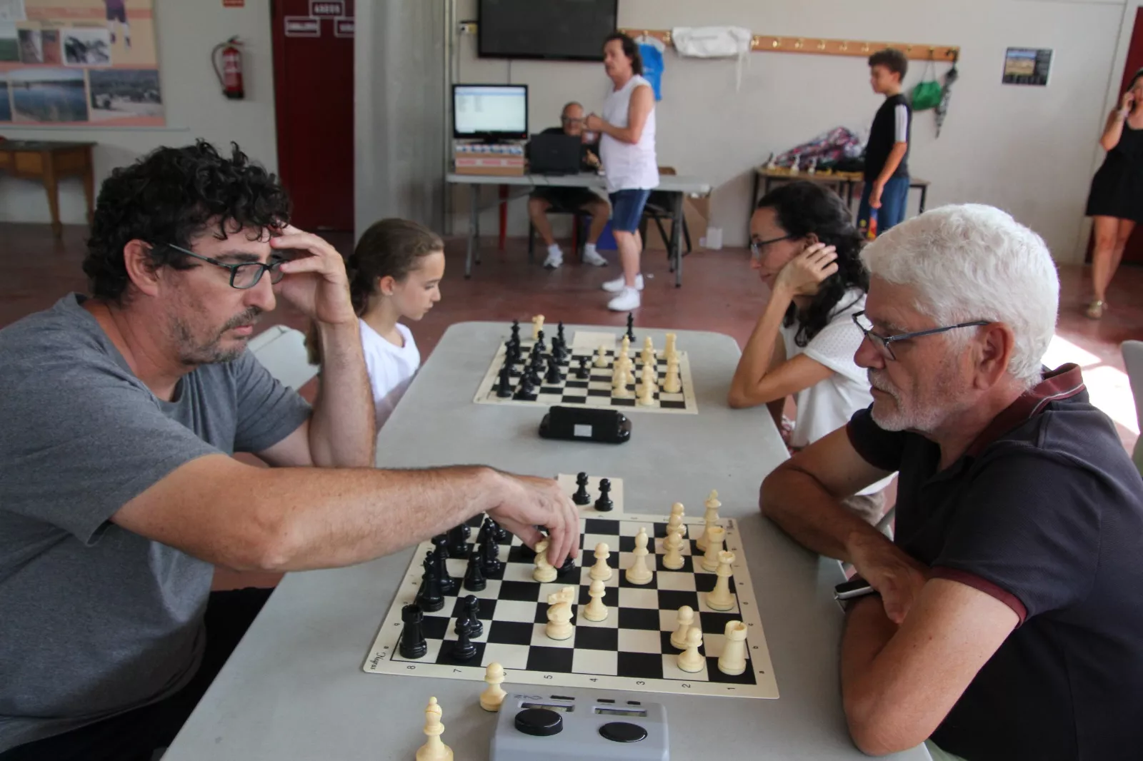 I Torneo de Ajedrez de Pallaruelo de Monegros. Foto: Carlos Neofato