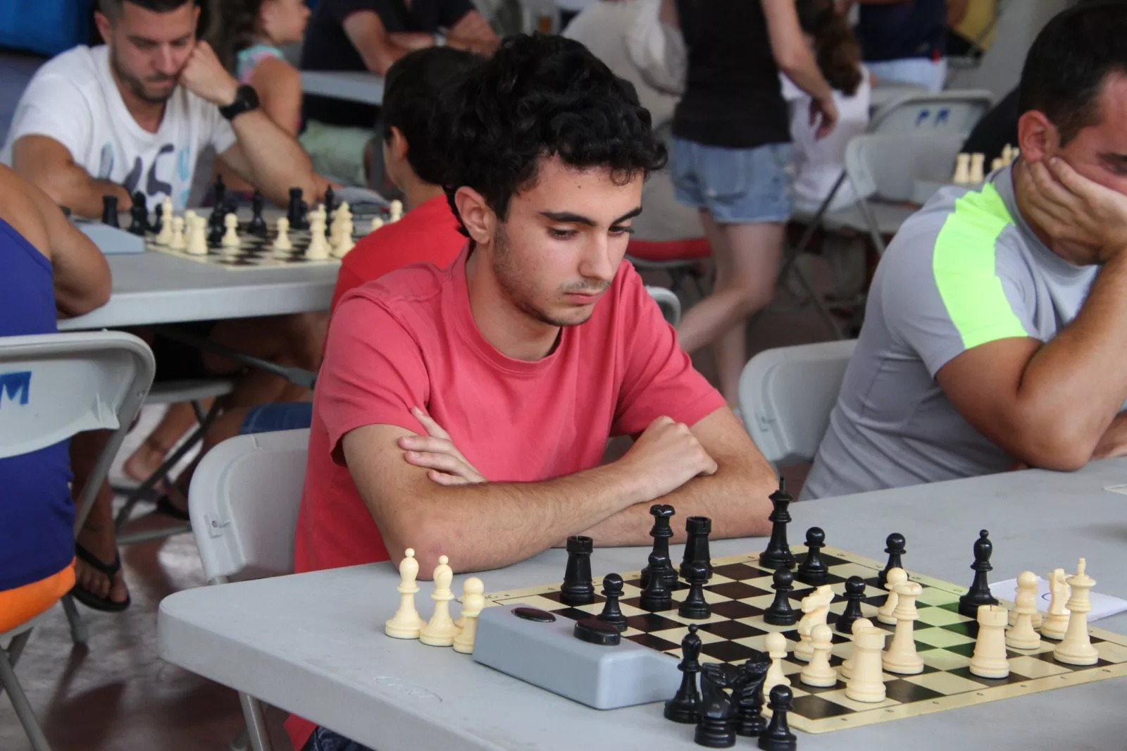 I Torneo de Ajedrez de Pallaruelo de Monegros. Foto: Carlos Neofato