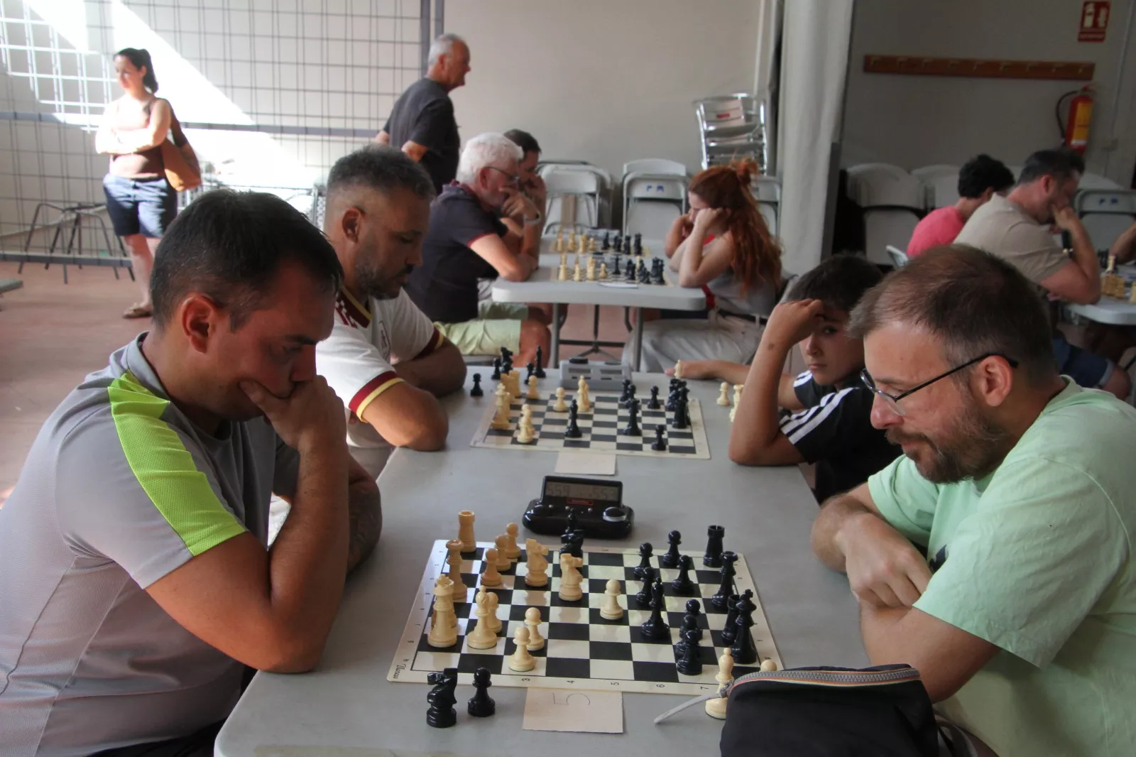 I Torneo de Ajedrez de Pallaruelo de Monegros. Foto: Carlos Neofato