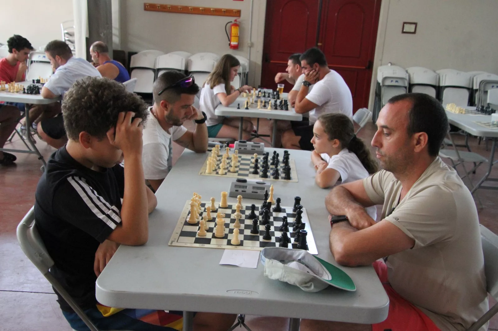 I Torneo de Ajedrez de Pallaruelo de Monegros. Foto: Carlos Neofato