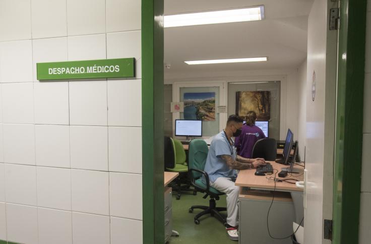 Imágenes de las nuevas urgencias del Hospital San Jorge ya en funcionamiento. Foto GA