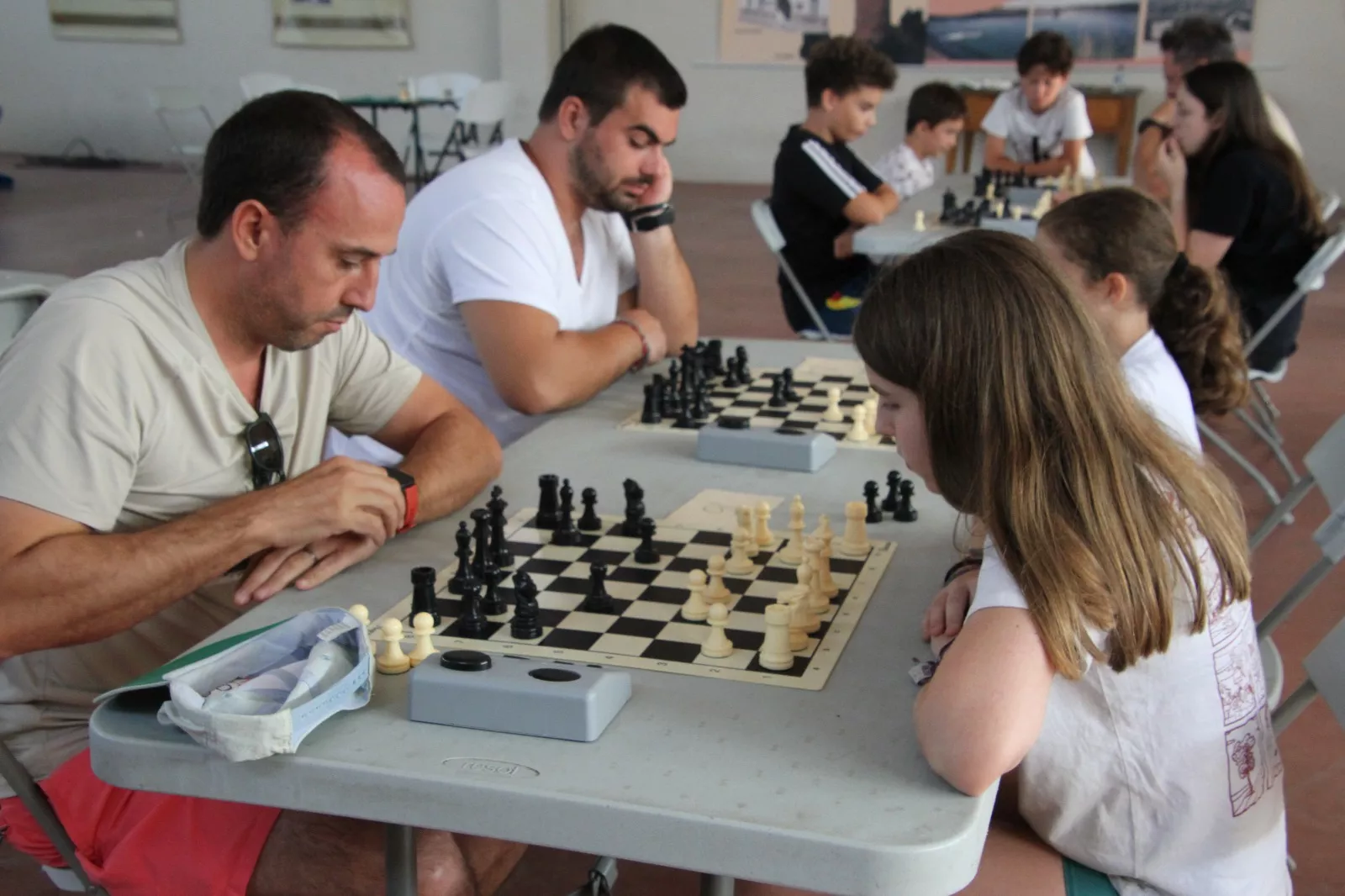 I Torneo de Ajedrez de Pallaruelo de Monegros. Foto: Carlos Neofato