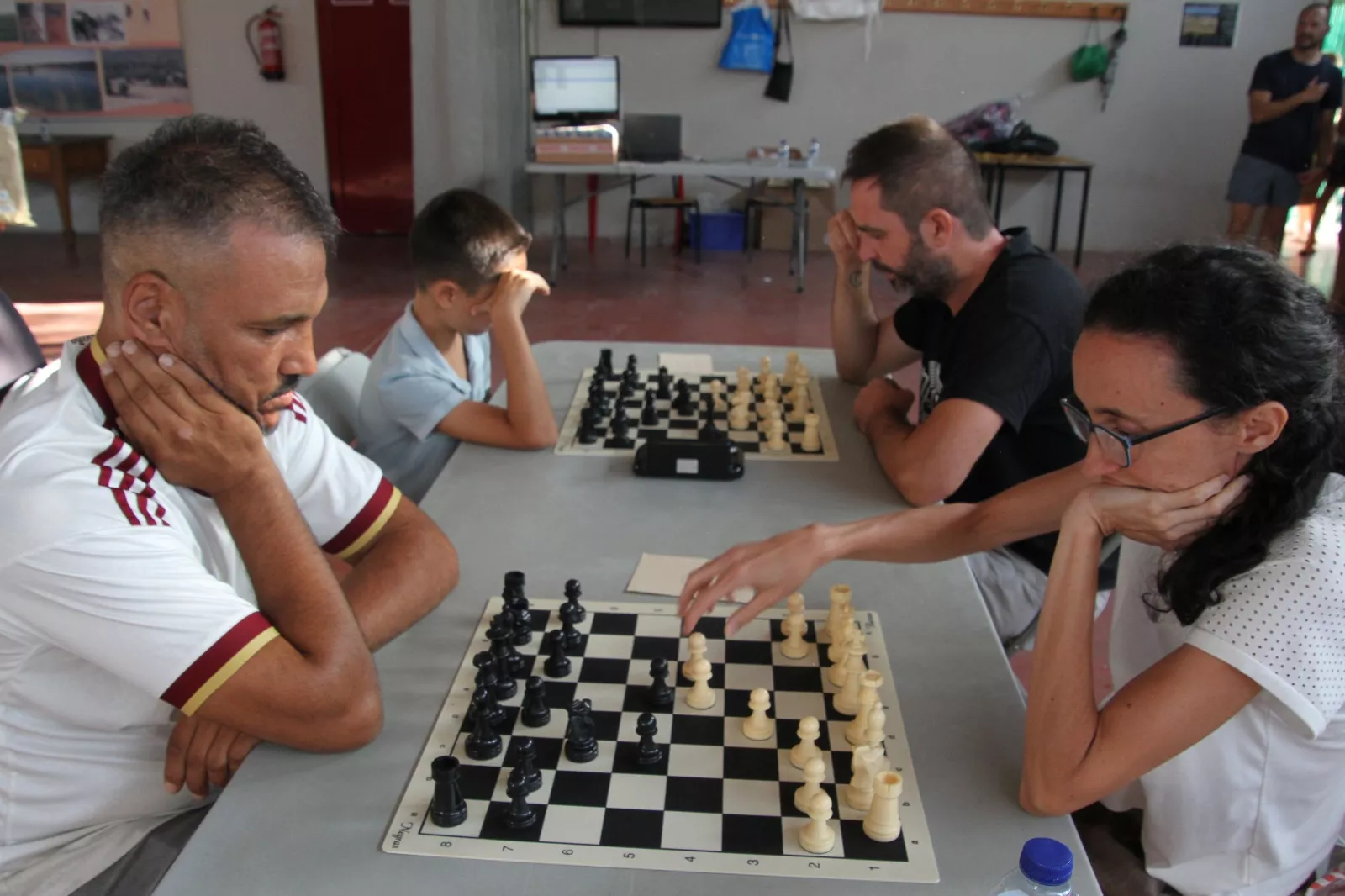 I Torneo de Ajedrez de Pallaruelo de Monegros. Foto: Carlos Neofato