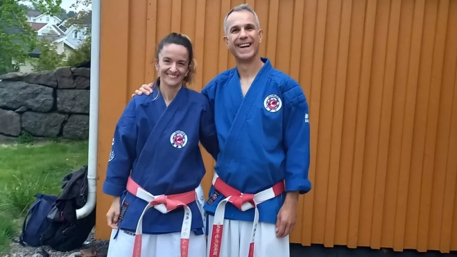 Alma Lara y Mariano Carrasco. Alma Lara y Mariano Carrasco.