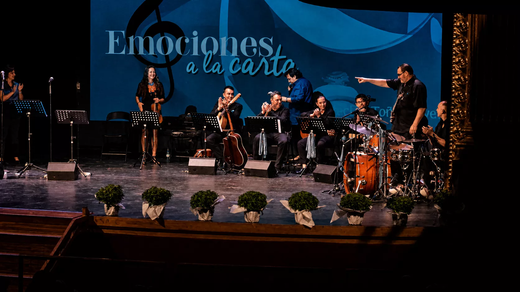 Emociones de Nuestra Tierra en el Teatro Olimpia. Foto Myriam Martínez