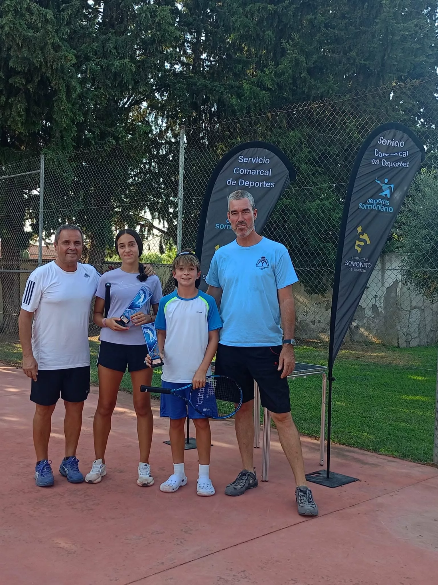 Torneo de Tenis del Somontano en Peralta de Alcofea