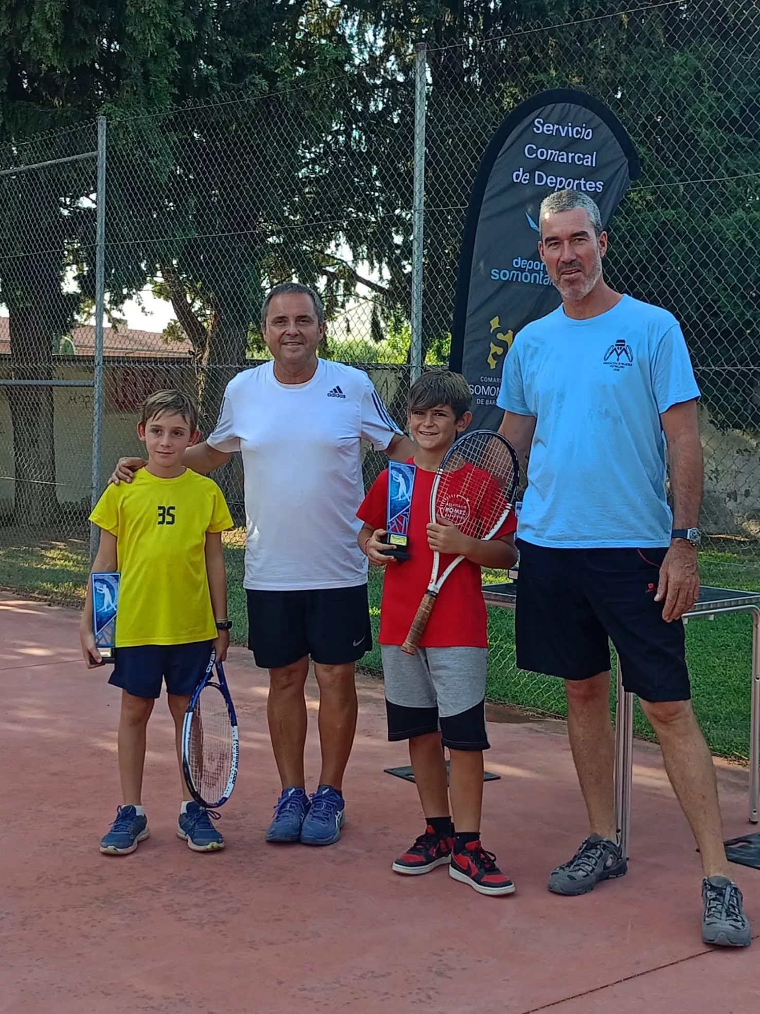 Torneo de Tenis del Somontano en Peralta de Alcofea