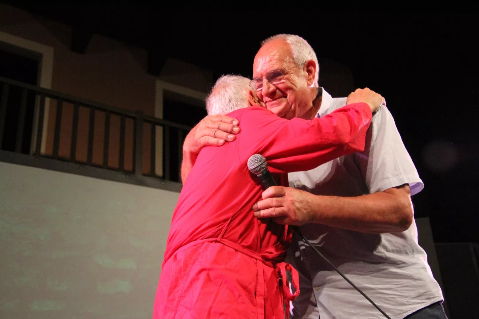 Actuación de Joan Font en el Corral de Comedias de Robres. Foto Carlos Neofato