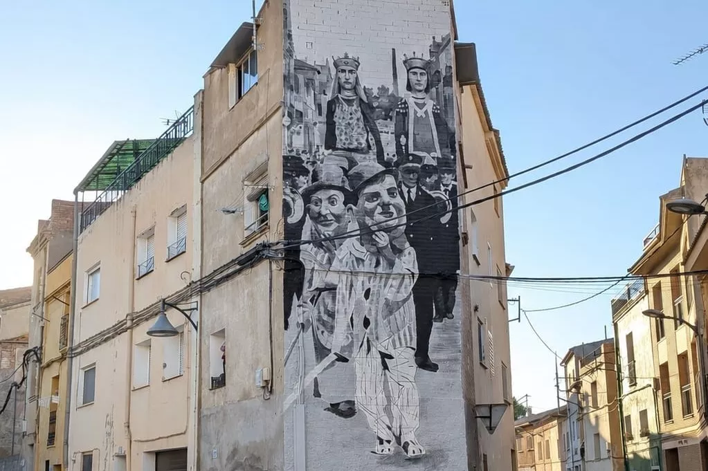 Arte urbano en Binéfar
