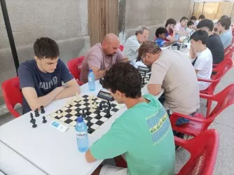 Imagen de la jornada en Lagunarrota. Imagen de la jornada en Lagunarrota.