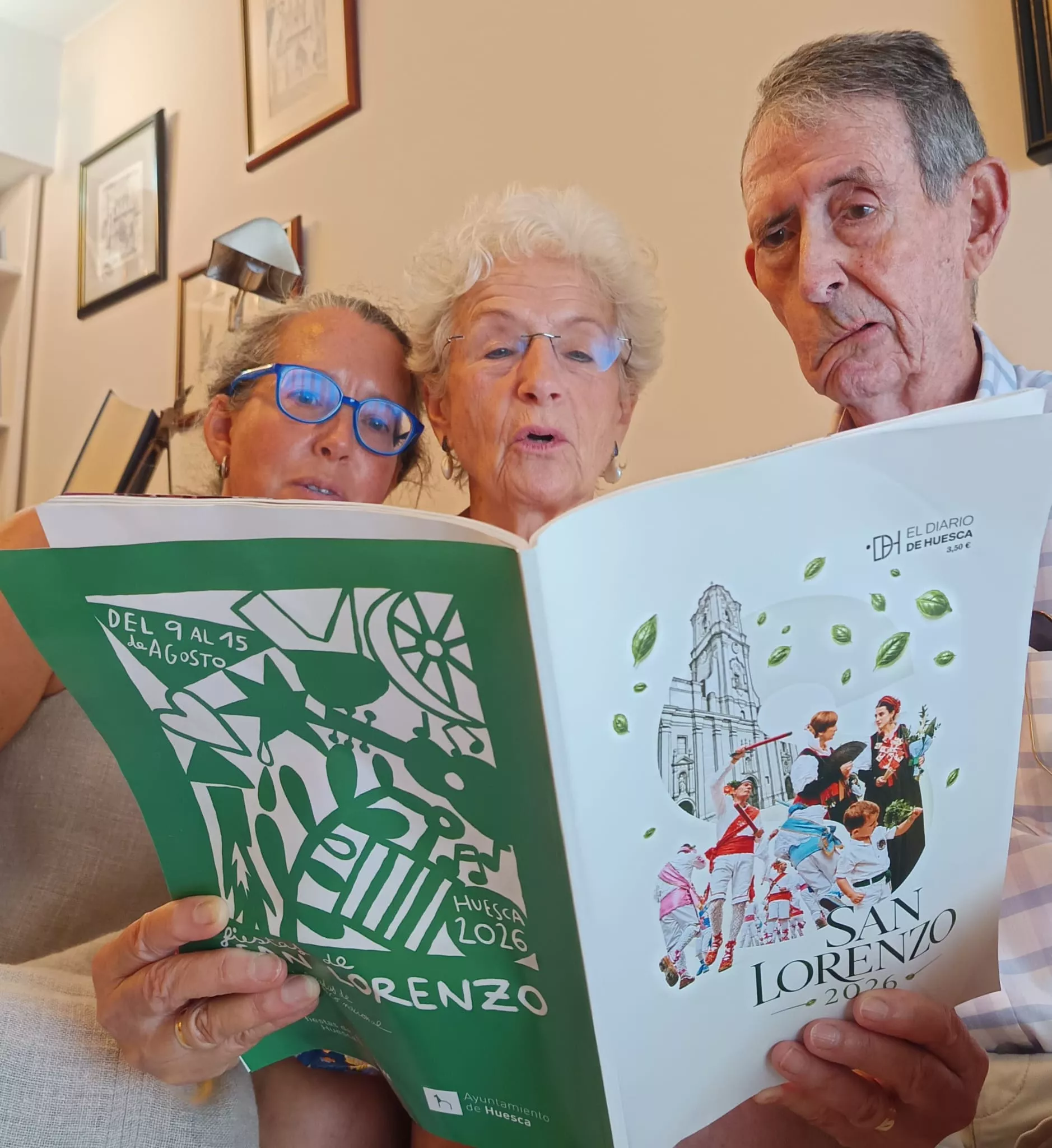 Abilio, Esther y Ana.