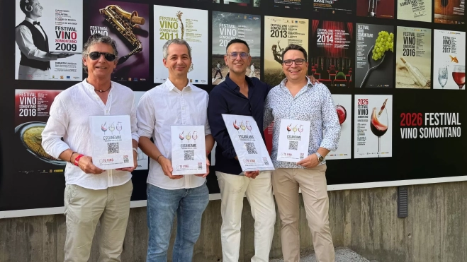 Equipo de El Sumiller Eres Tú en el Festival Vino Somontano Equipo de El Sumiller Eres Tú en el Festival Vino Somontano