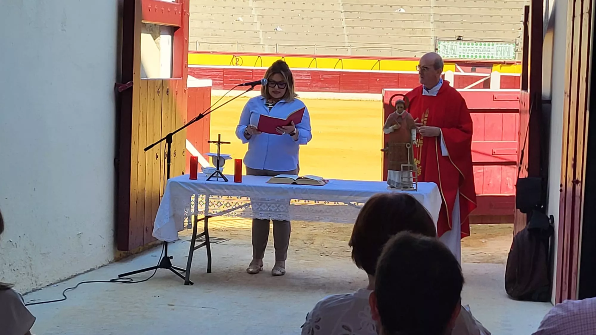  Santa Misa de bendición de la Feria Taurina de la Albahaca de Huesca