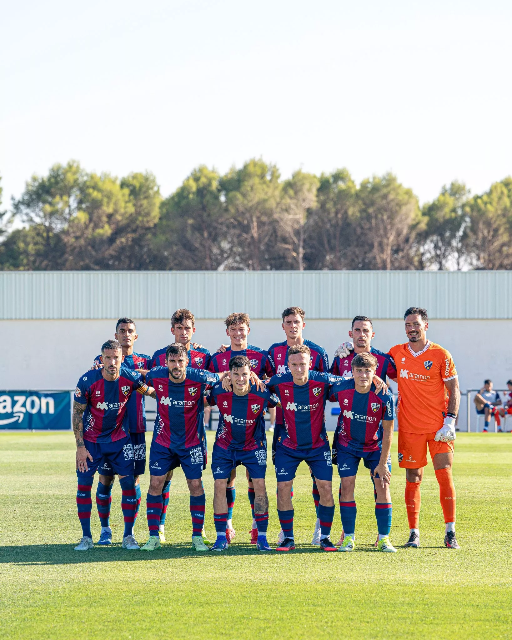 Once del Huesca ante el Andorra