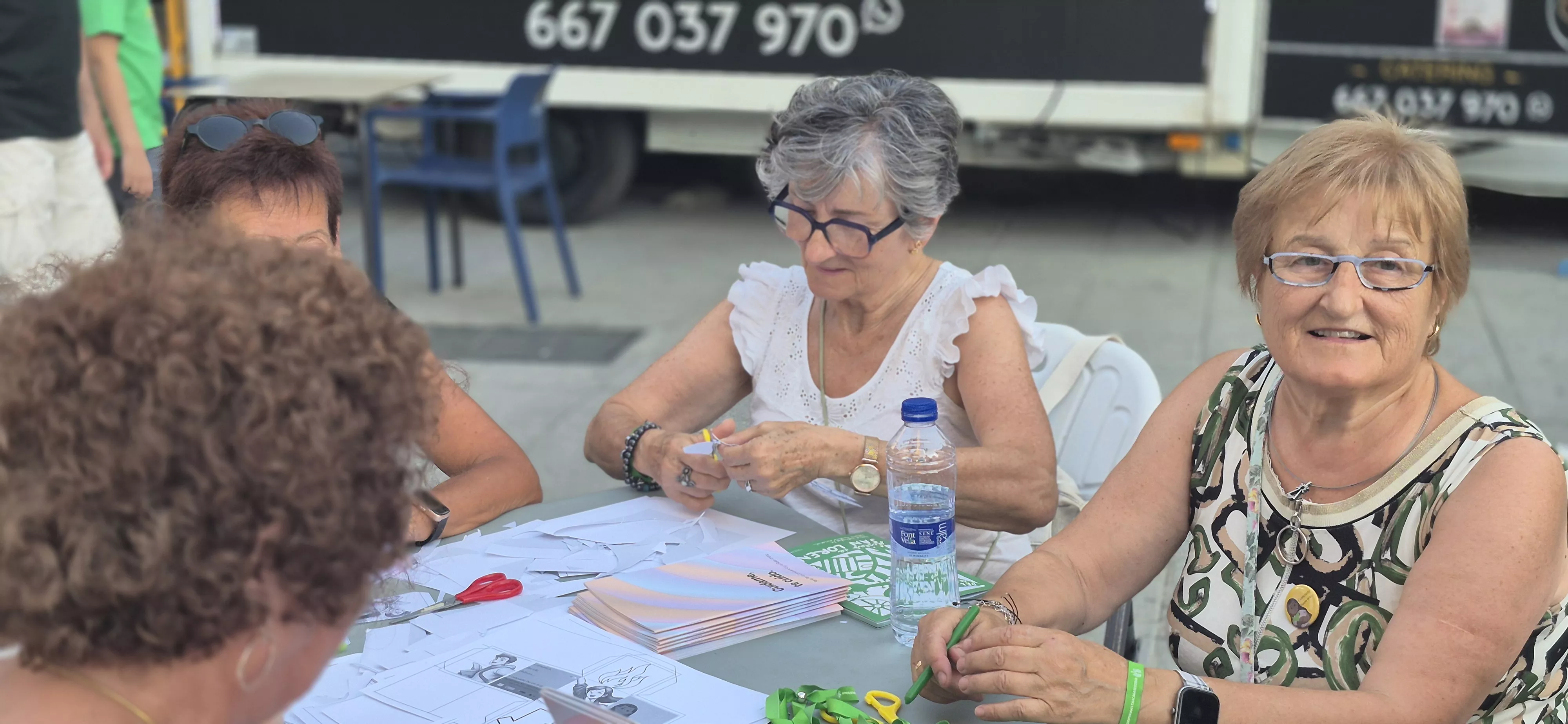 Ronda al Blasillo por unas fiestas sin violencia sexual. Foto Myriam Martínez