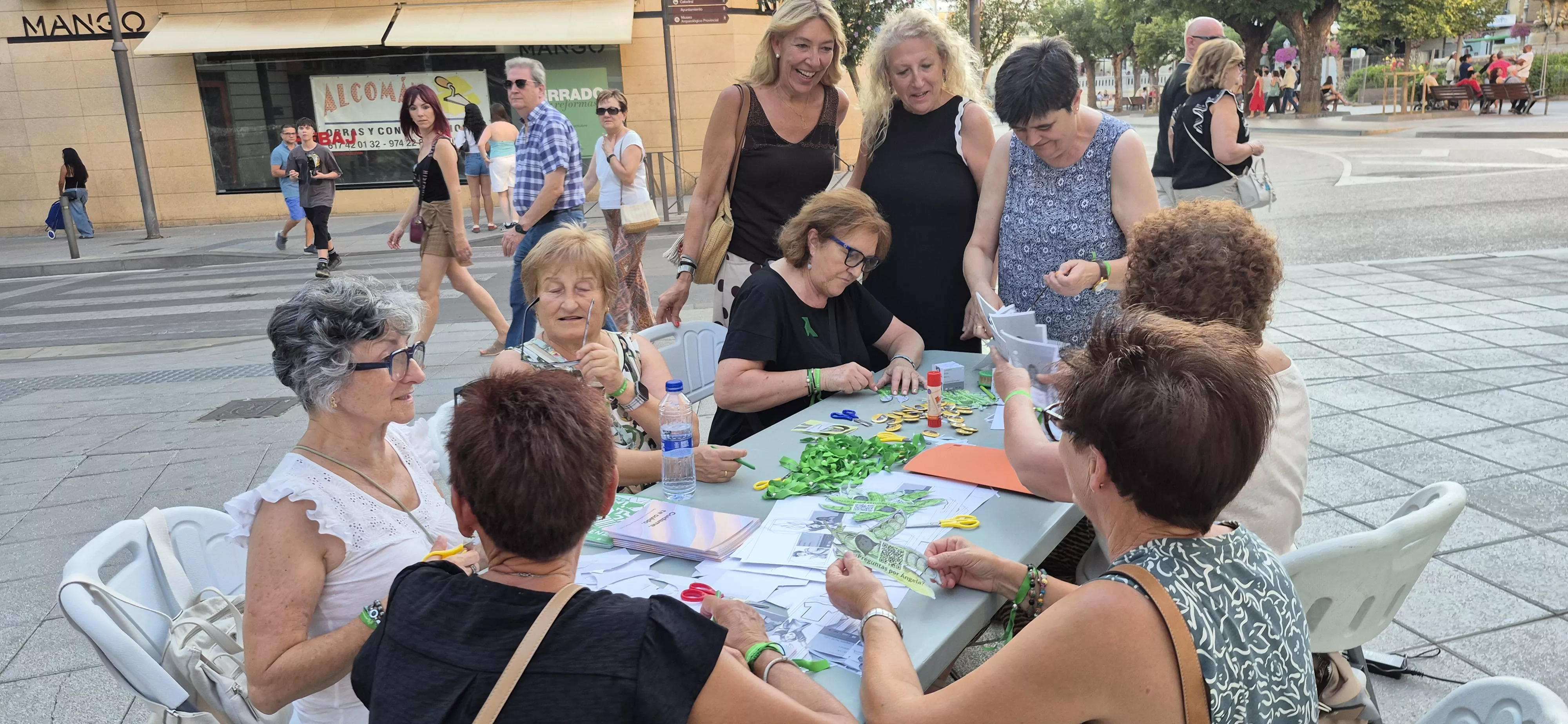 Ronda al Blasillo por unas fiestas sin violencia sexual. Foto Myriam Martínez