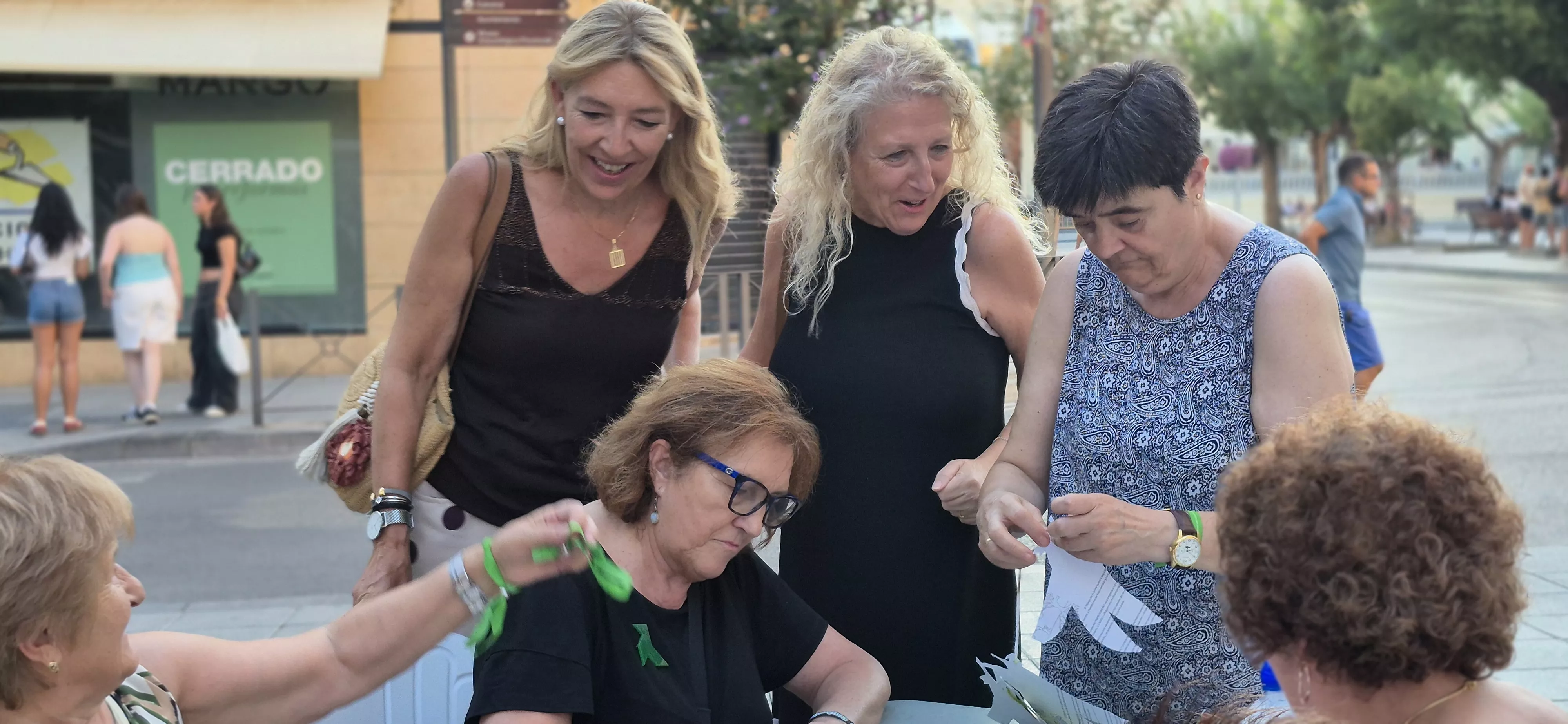 Ronda al Blasillo por unas fiestas sin violencia sexual. Foto Myriam Martínez