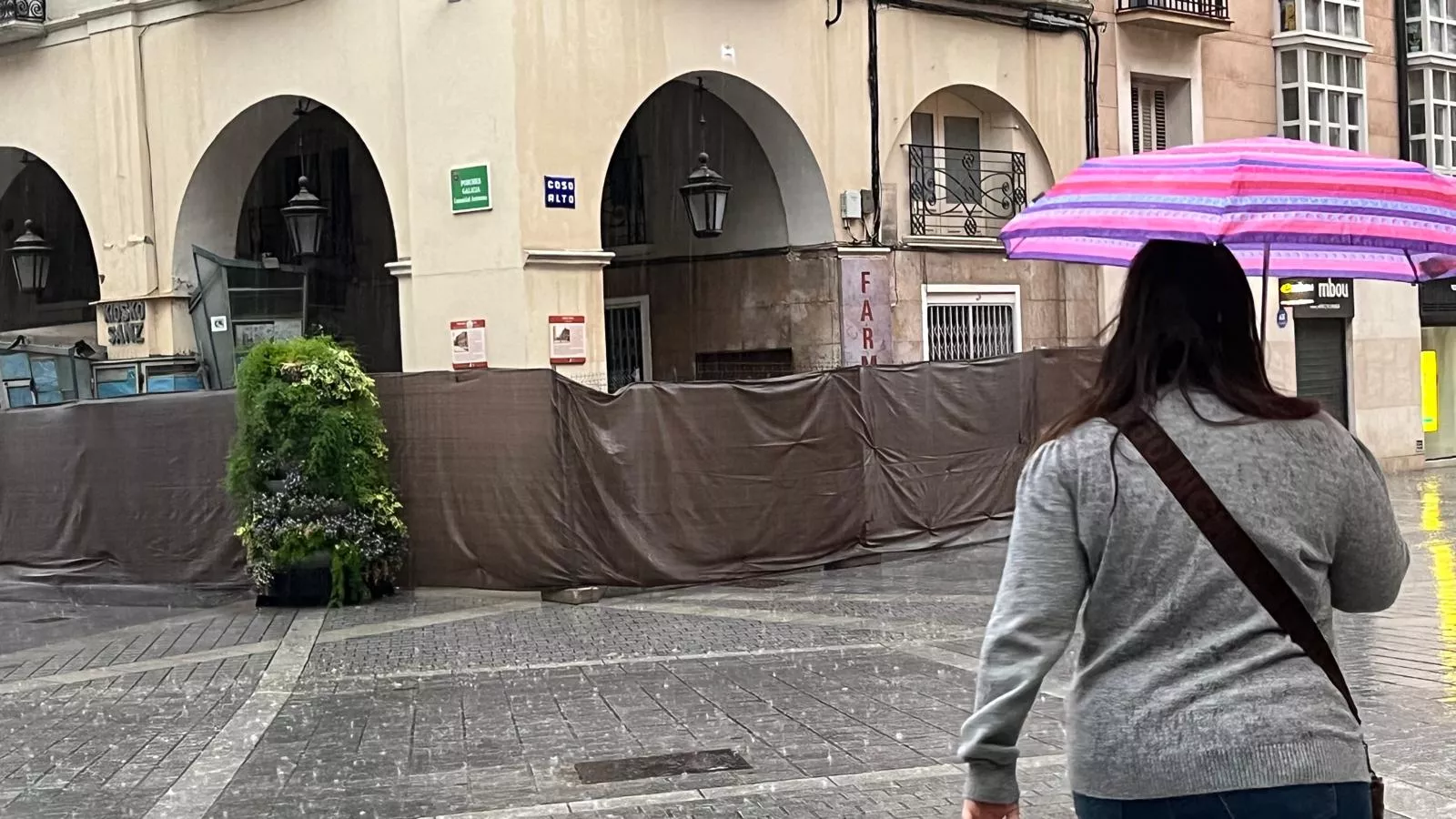 Previsión de tormentas y lluvia en la provincia de Huesca este sábado.