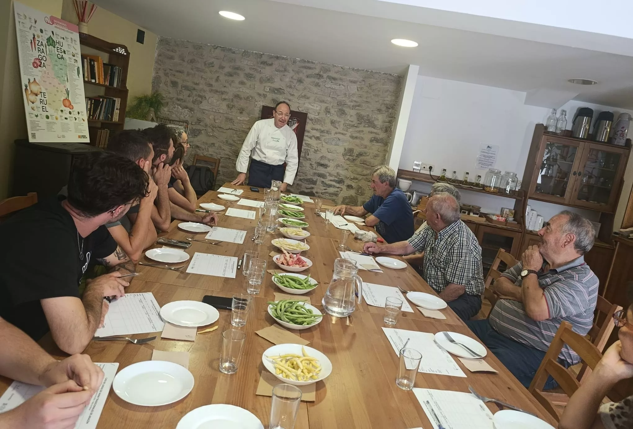 Cata de Judías en Yebra de Basa con Ismael Ferrer