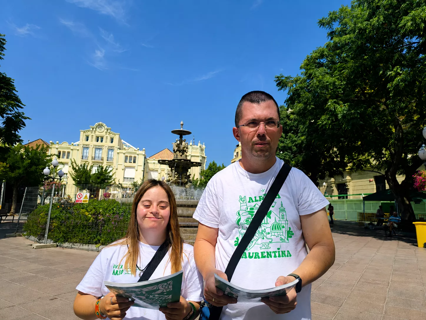 Andrea y Rubén.