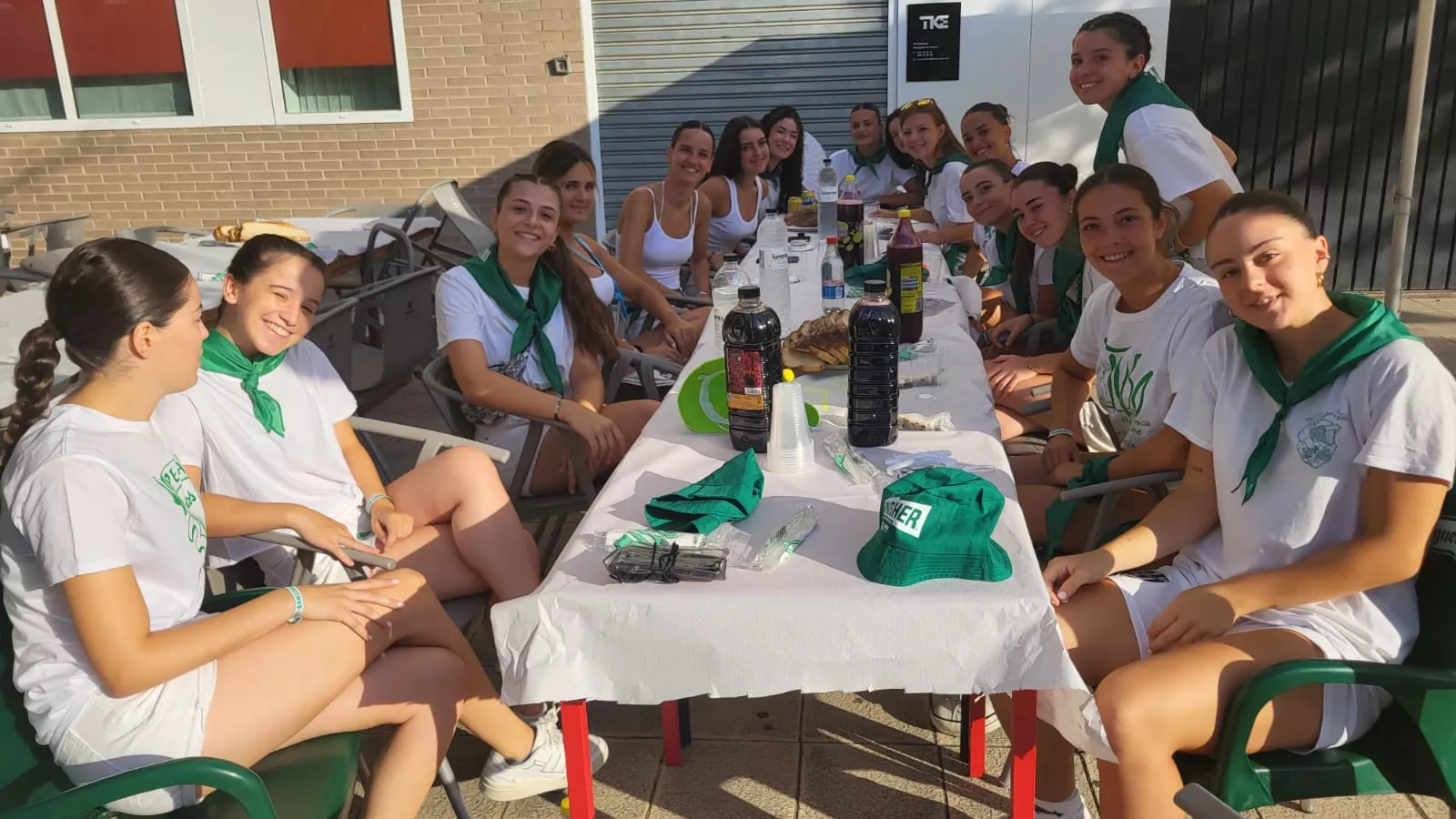 Almuerzo de San Lorenzo. Foto Javier García Antón