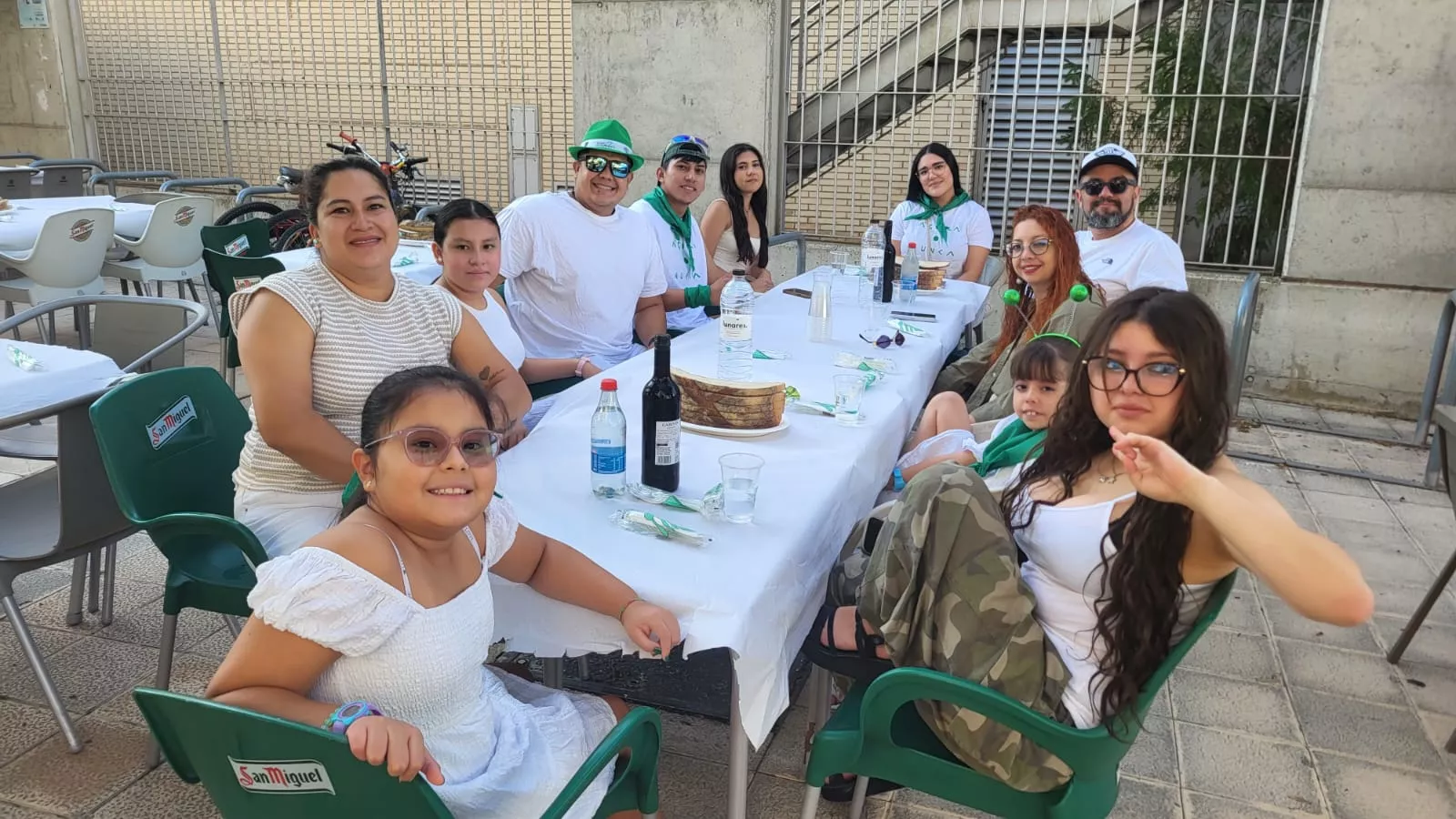 Almuerzo de San Lorenzo. Foto Javier García Antón