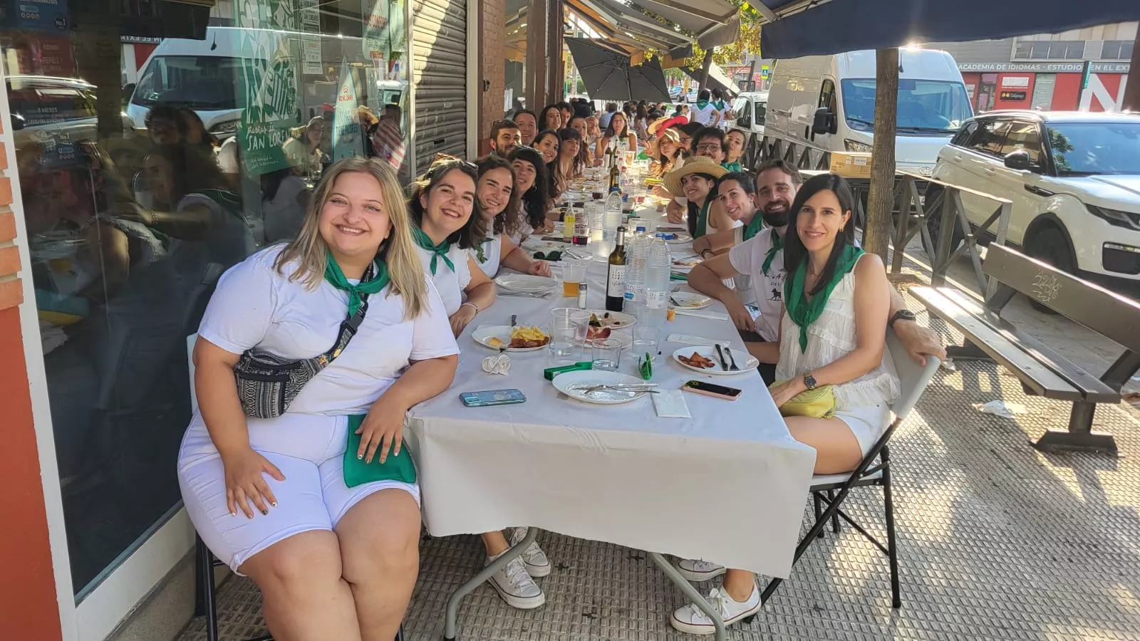 Almuerzo de San Lorenzo. Foto Javier García Antón