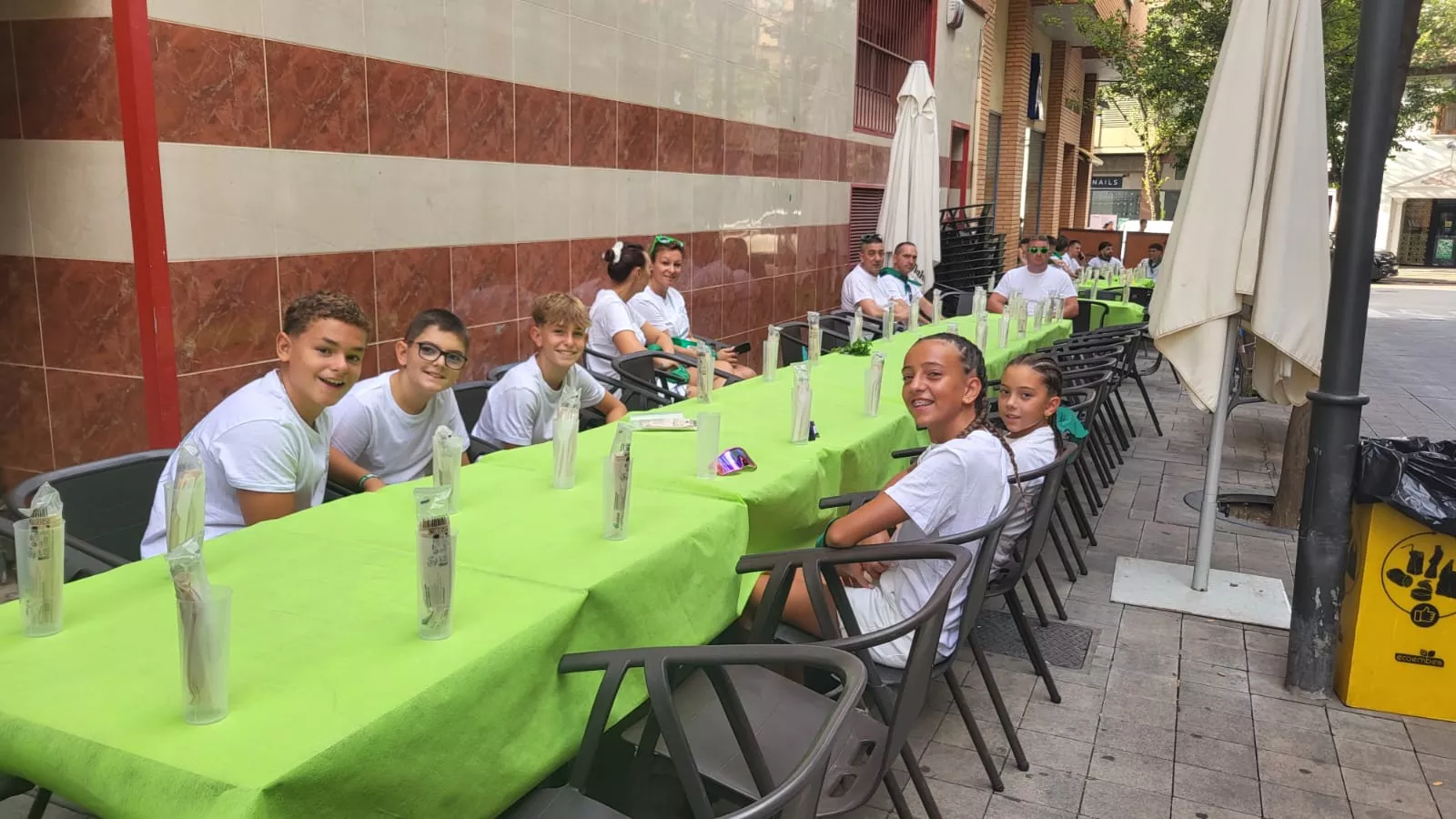 Almuerzo de San Lorenzo. Foto Javier García Antón