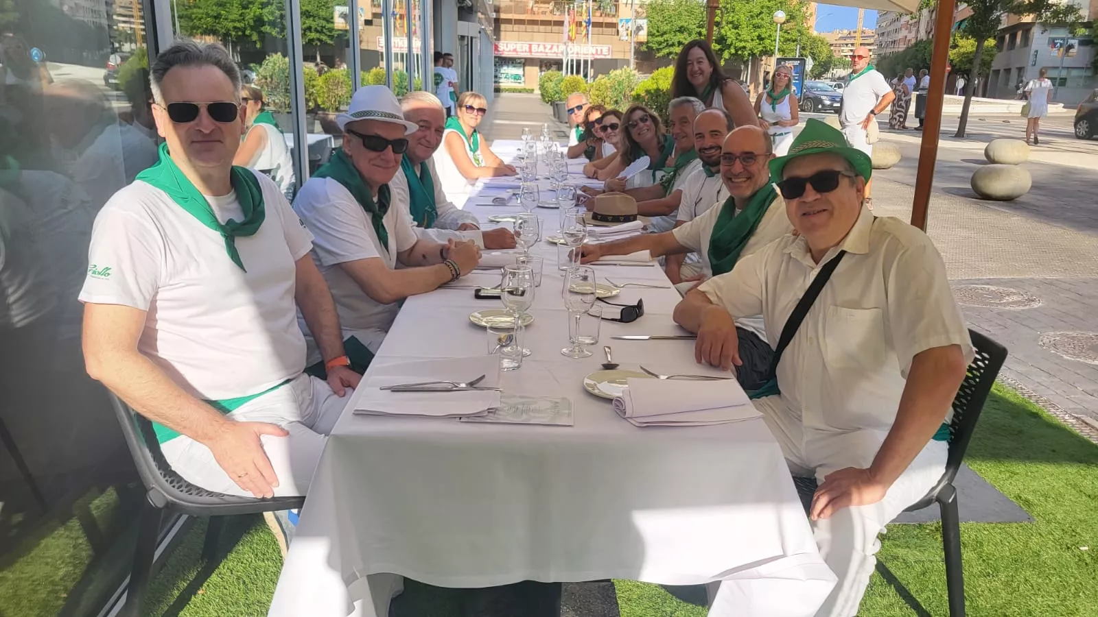 Almuerzo de San Lorenzo. Foto Javier García Antón