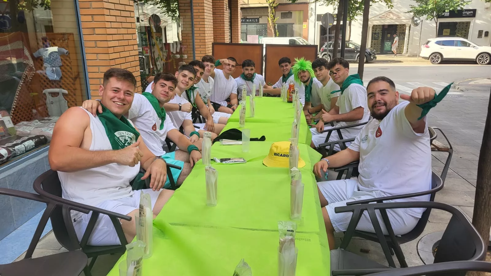Almuerzo de San Lorenzo. Foto Javier García Antón