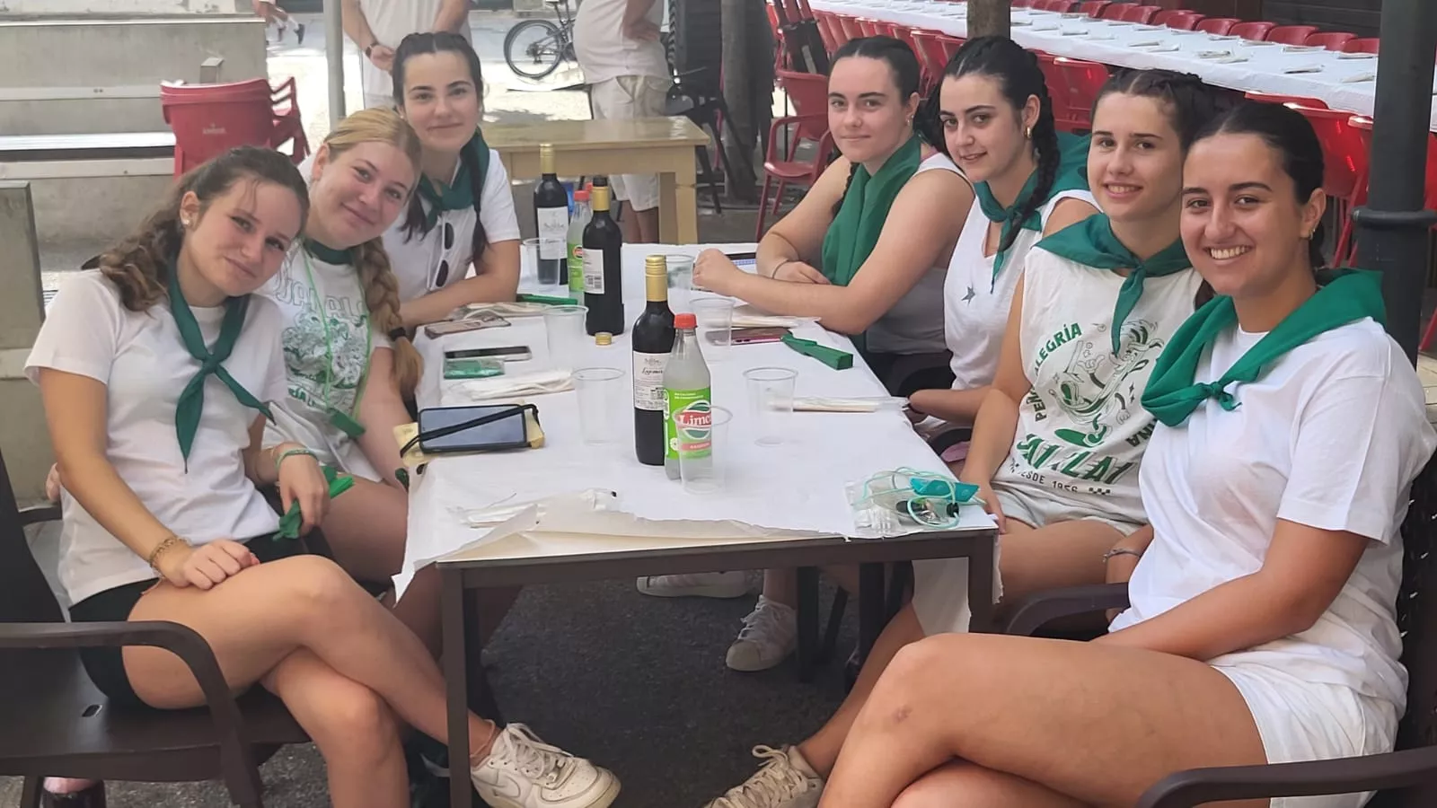 Almuerzo de San Lorenzo. Foto Javier García Antón