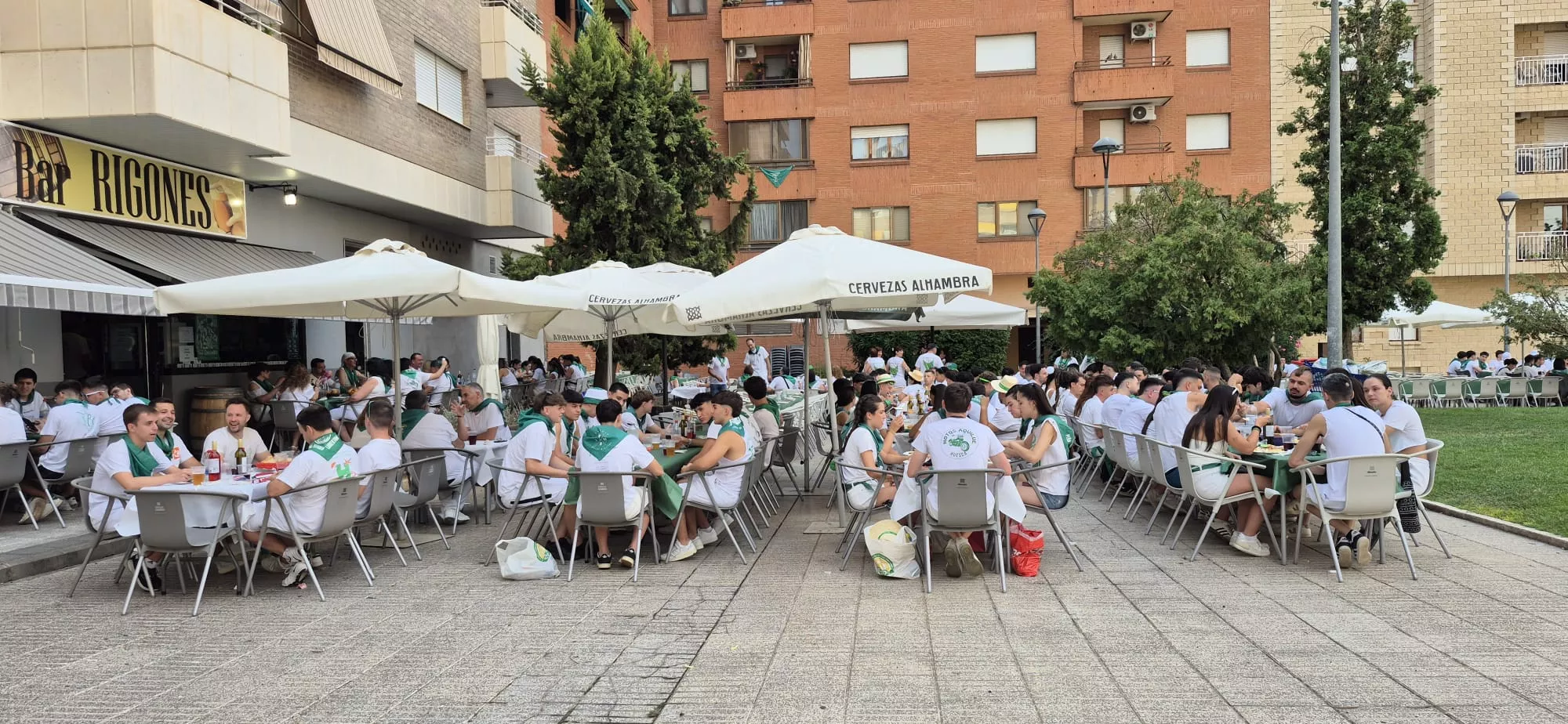 Almuerzo de San Lorenzo. Foto Myriam Martínez