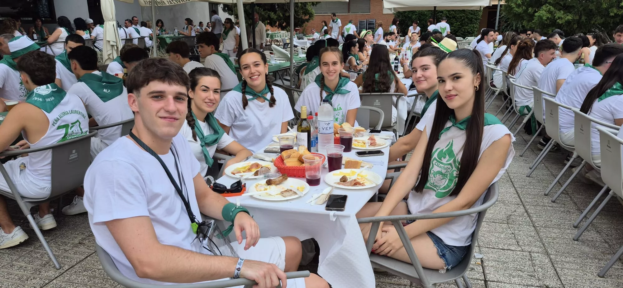 Almuerzo de San Lorenzo. Foto Myriam Martínez