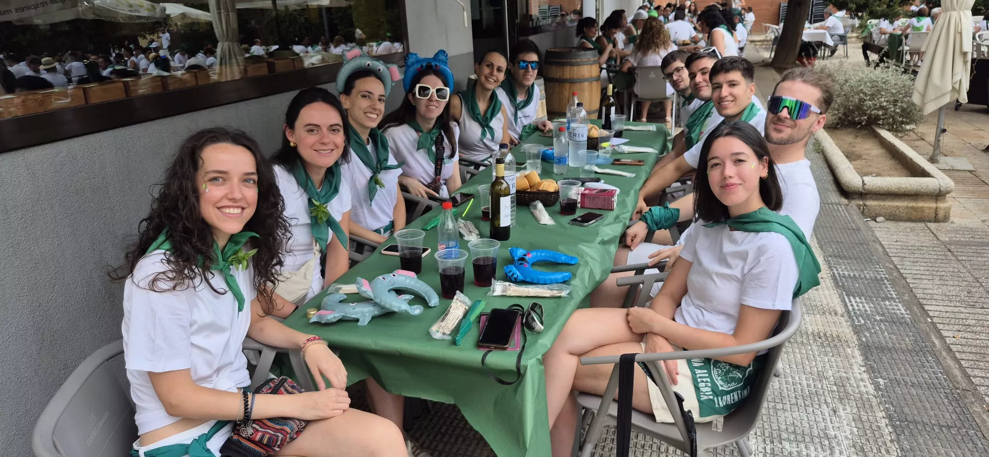 Almuerzo de San Lorenzo. Foto Myriam Martínez