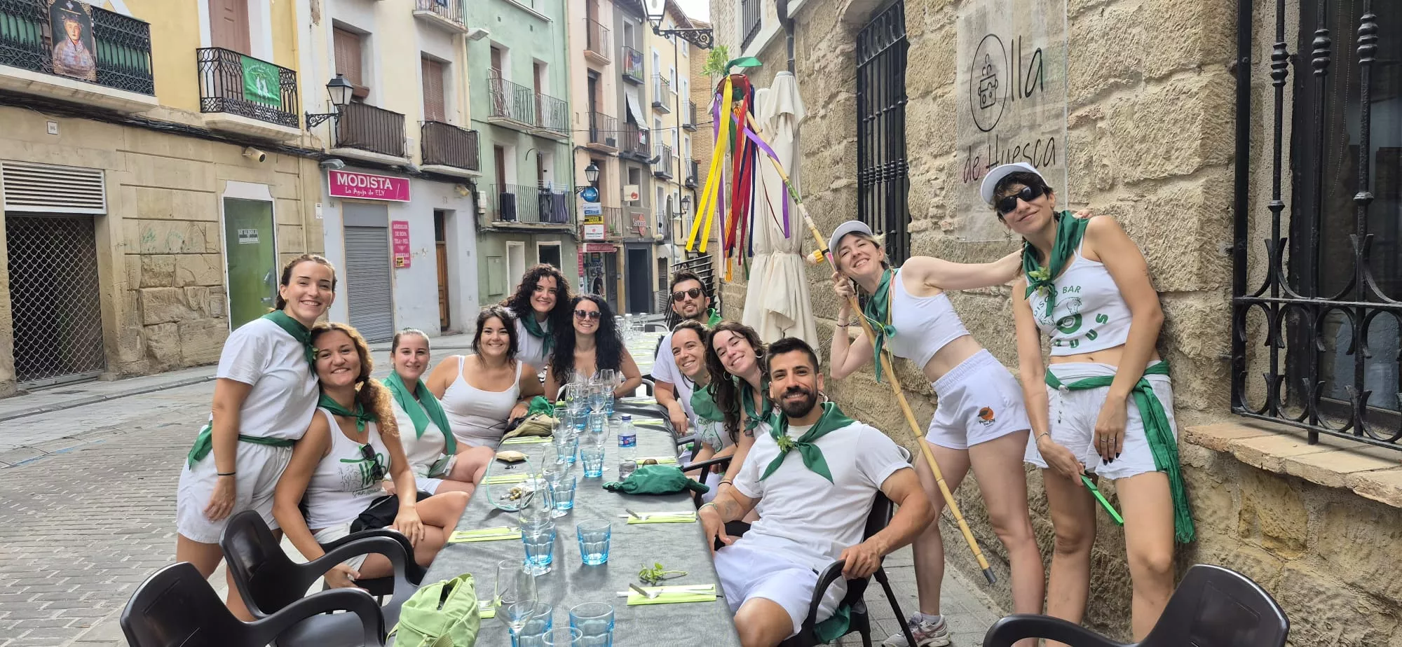 Almuerzo de San Lorenzo. Foto Myriam Martínez