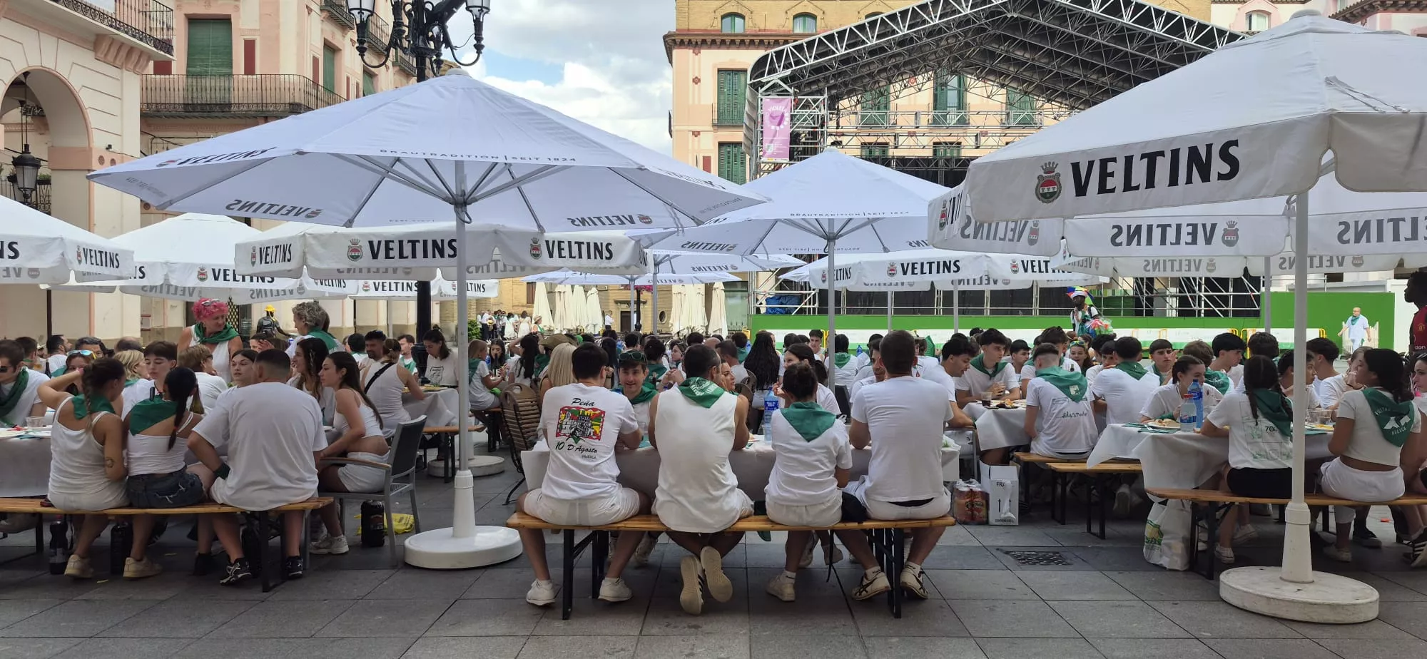 Almuerzo de San Lorenzo. Foto Myriam Martínez