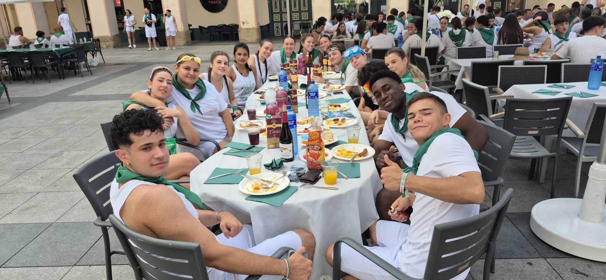 Almuerzo de San Lorenzo. Foto Myriam Martínez