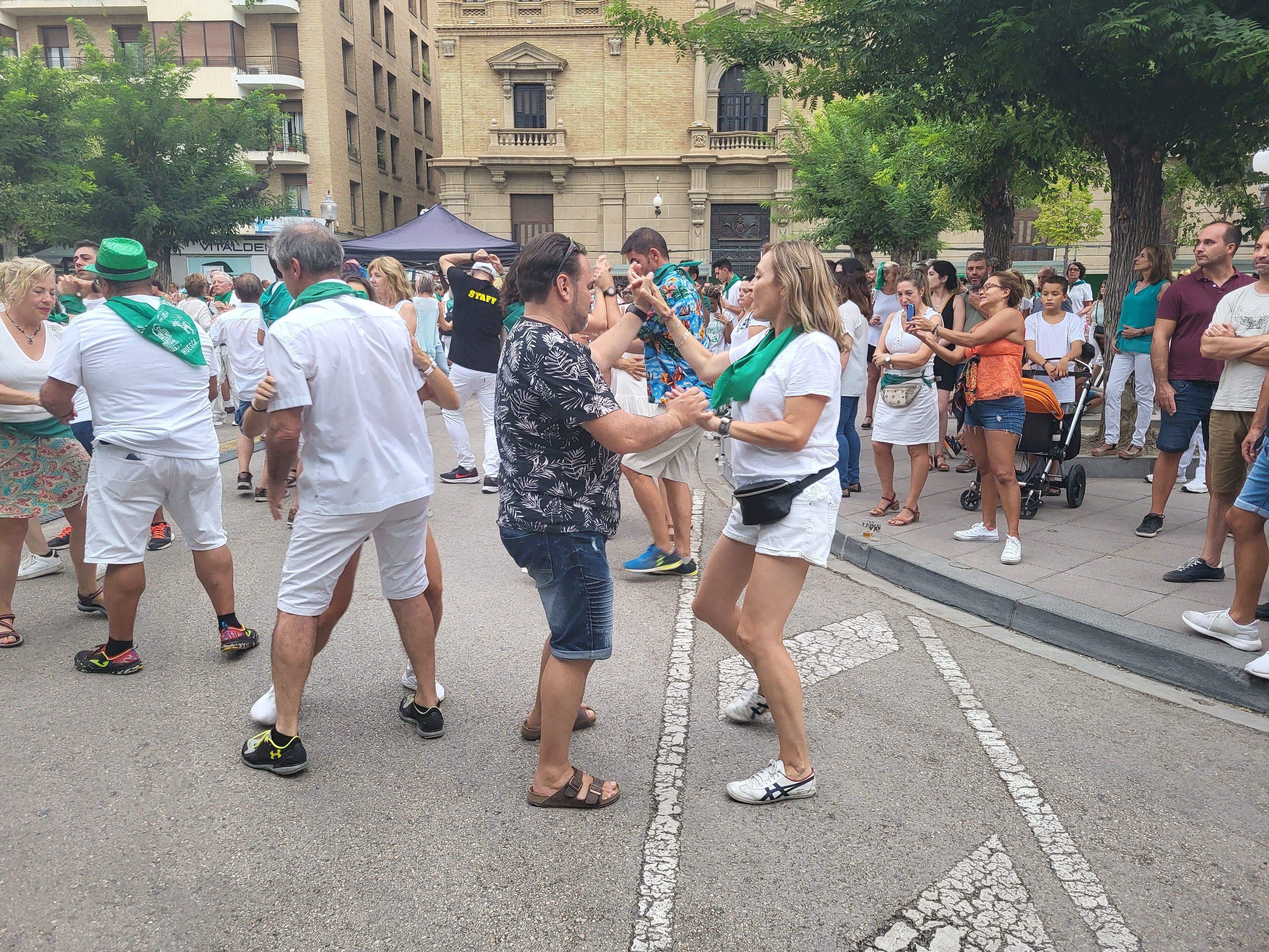 SalSanlorenzo en la plaza de Navarra. Foto Myriam Martínez 
