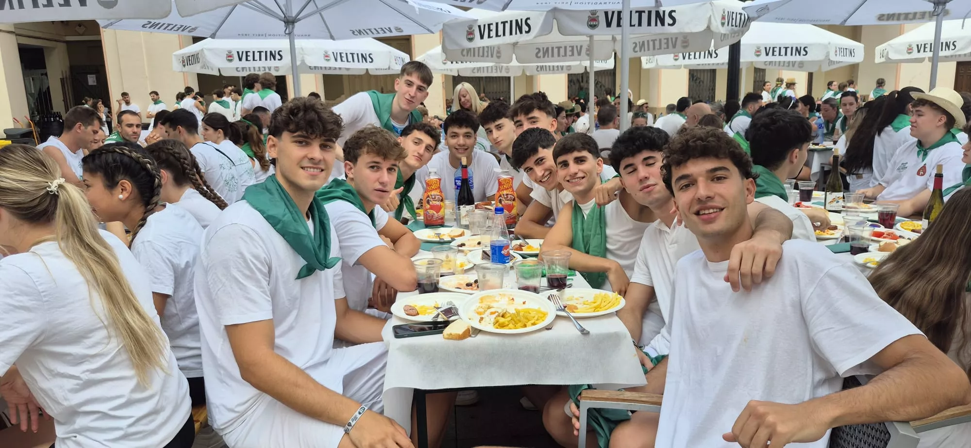 Almuerzo de San Lorenzo. Foto Myriam Martínez