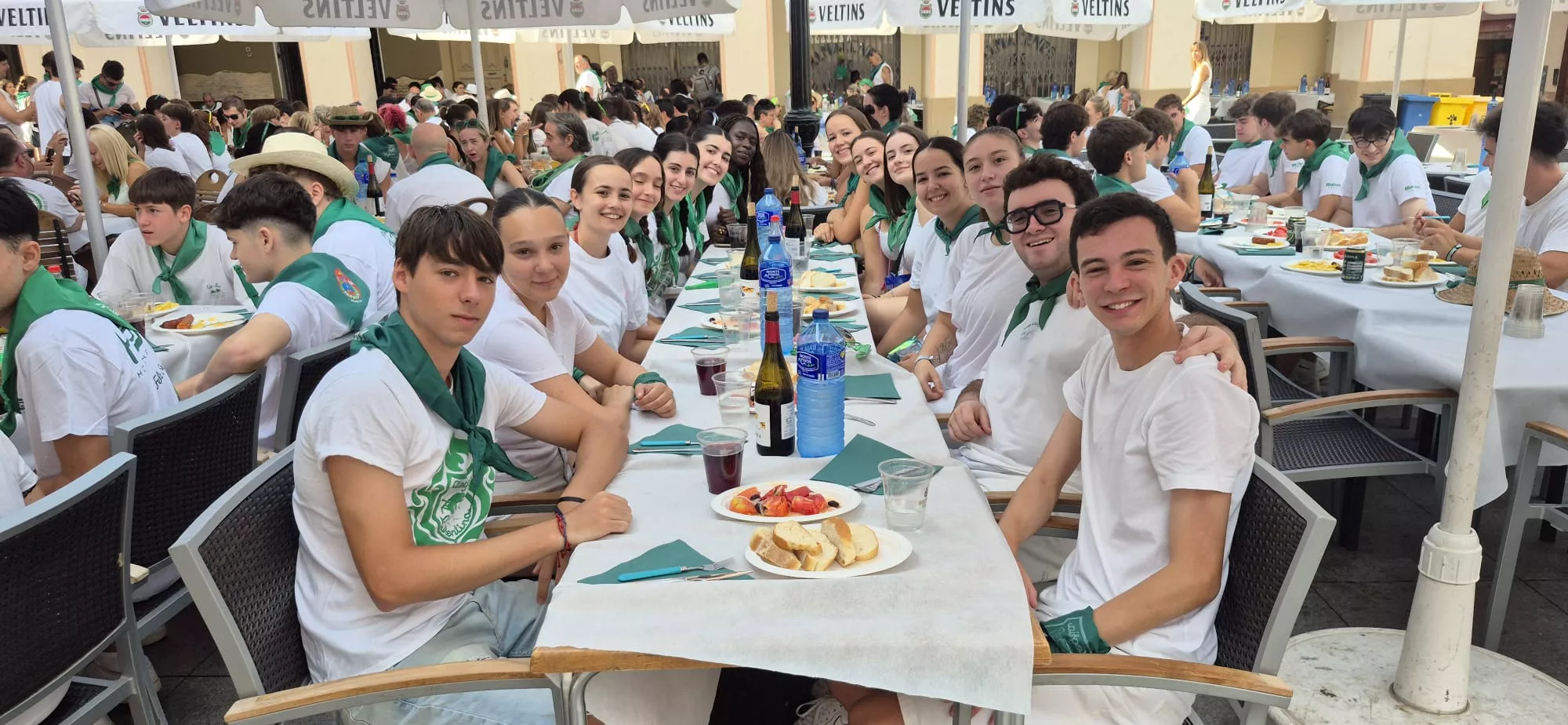 Almuerzo de San Lorenzo. Foto Myriam Martínez
