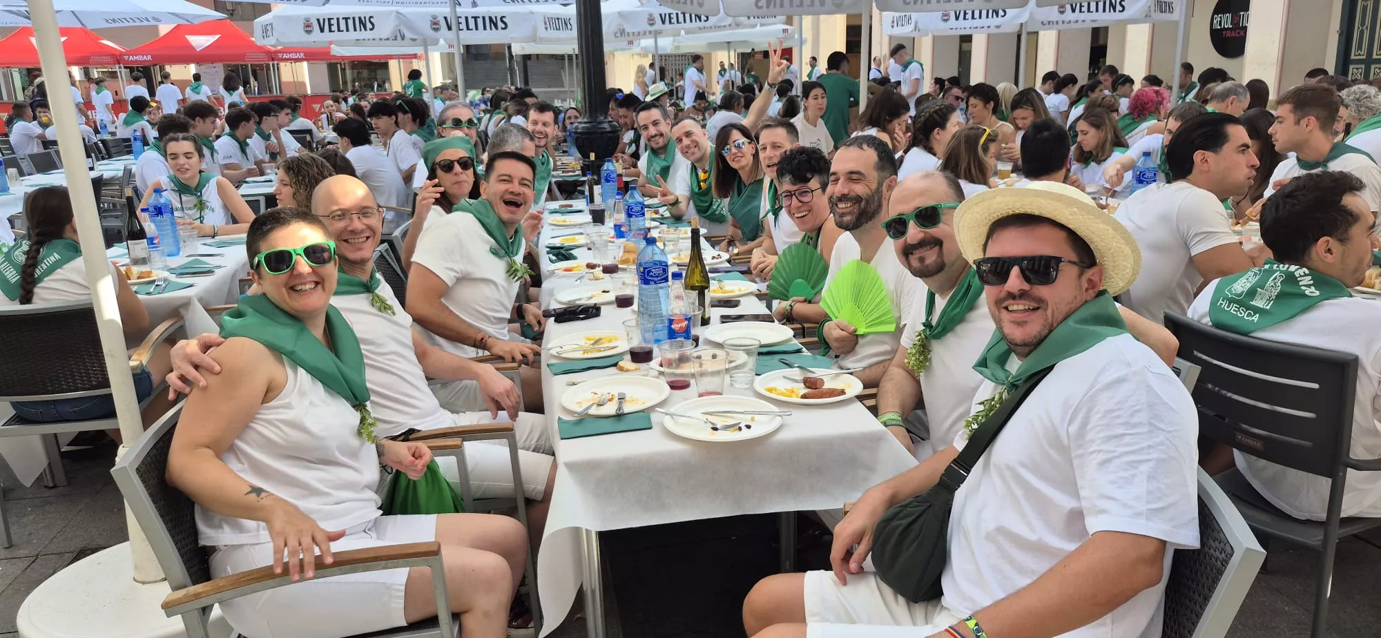 Almuerzo de San Lorenzo. Foto Myriam Martínez