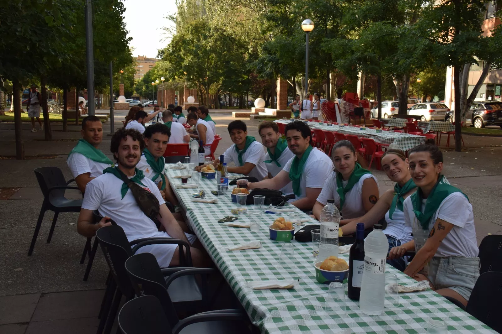 Almuerzo de San Lorenzo. Foto A.Mora