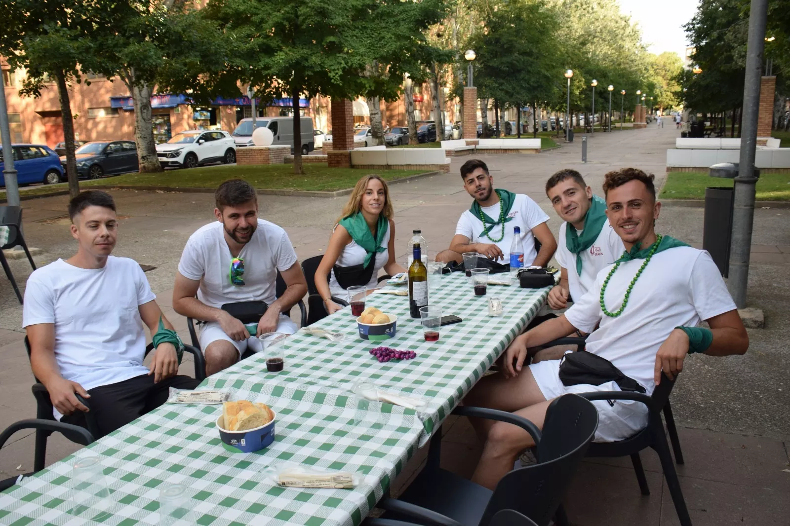 Almuerzo de San Lorenzo. Foto Adrián Mora