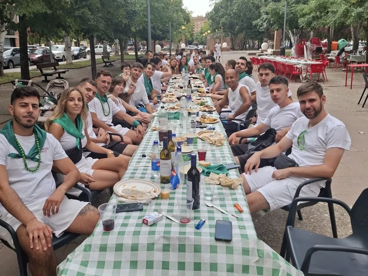 Almuerzo de San Lorenzo. Foto Adrián Mora