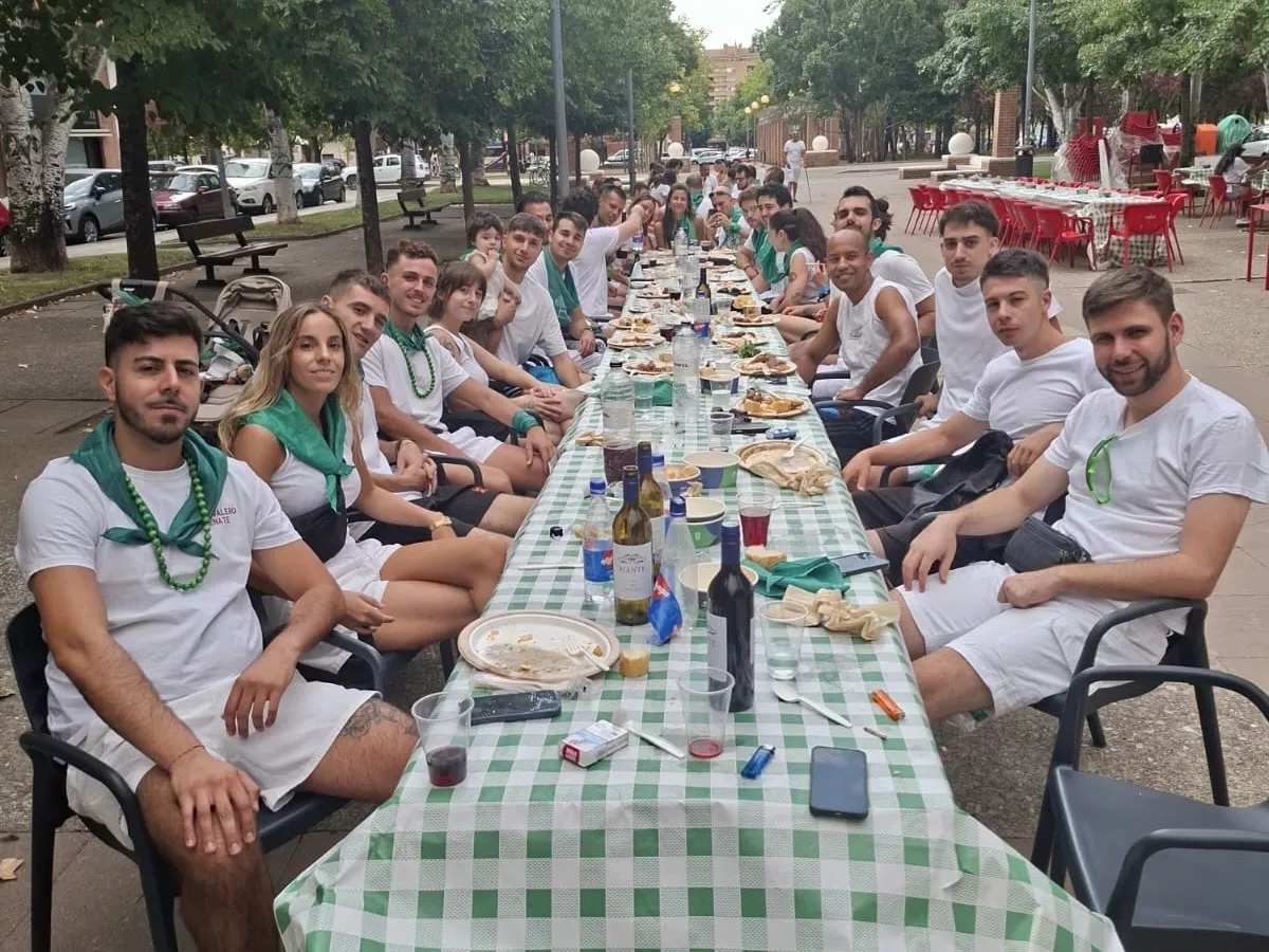 Almuerzo de San Lorenzo. Foto Adrián Mora