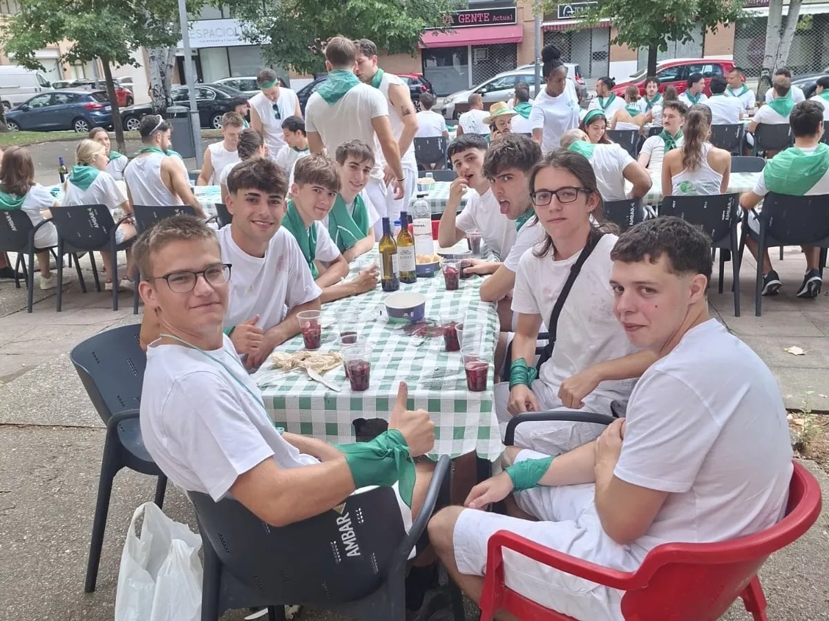 Almuerzo de San Lorenzo. Foto Adrián Mora