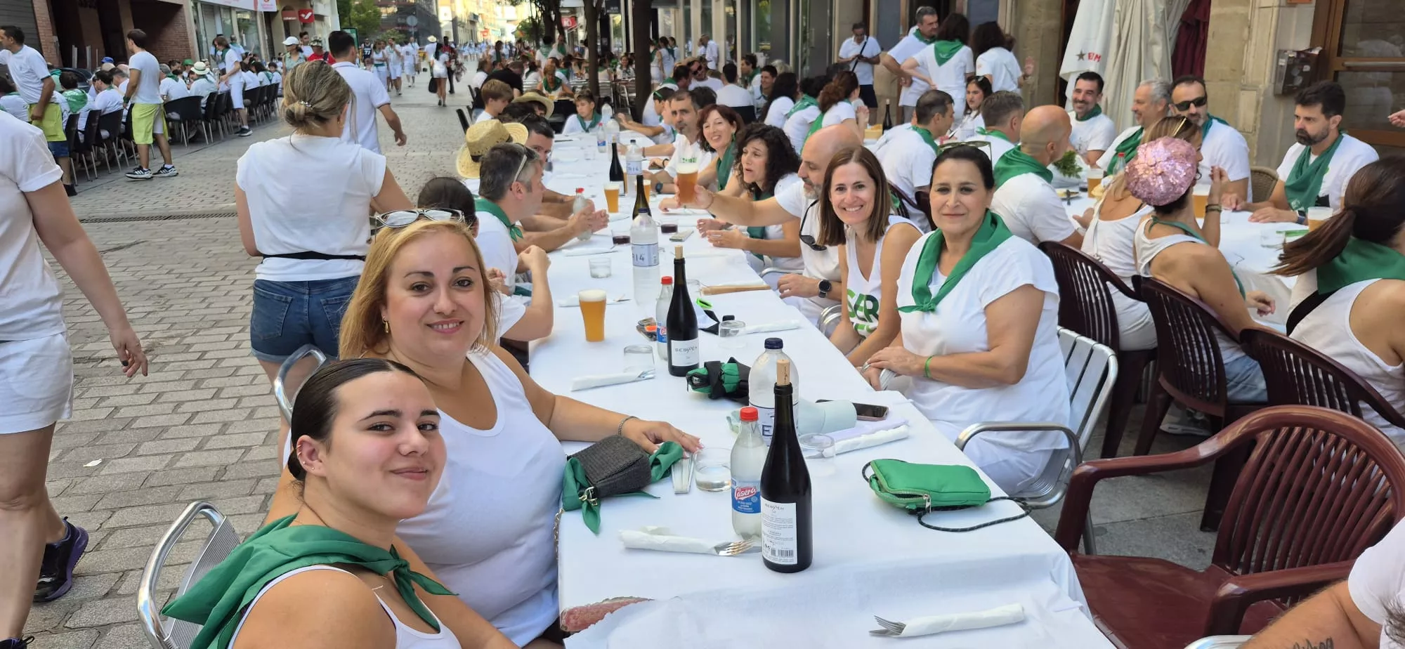 Almuerzo de San Lorenzo. Foto Myriam Martínez